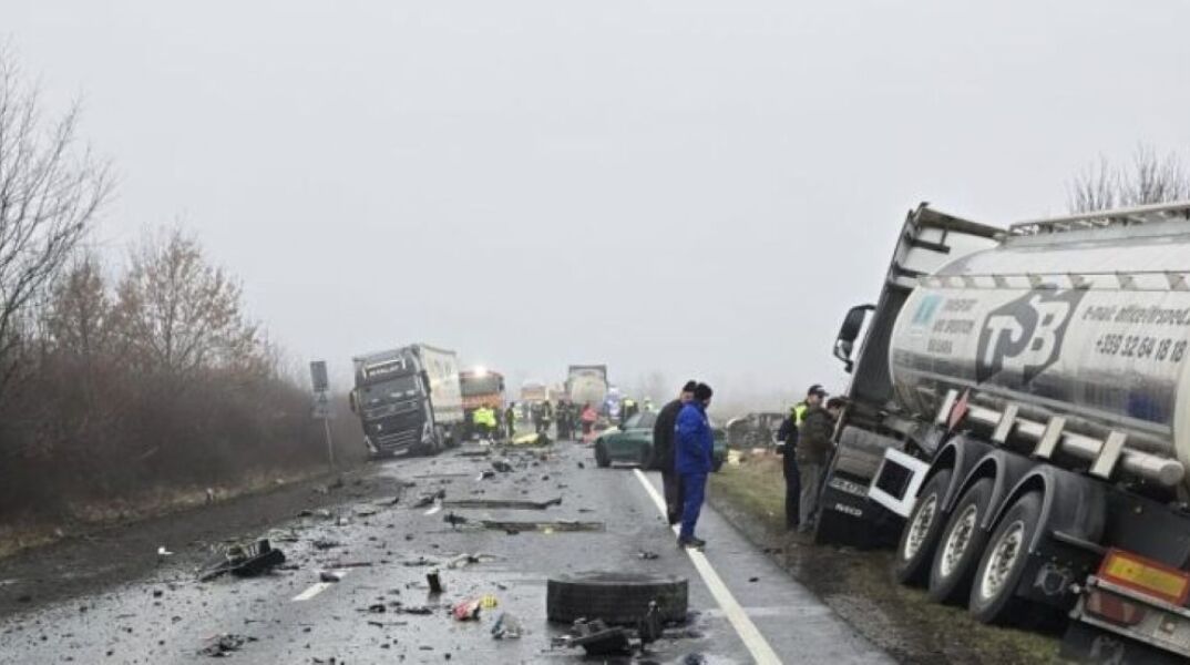 H σκηνή του δυστυχήματος