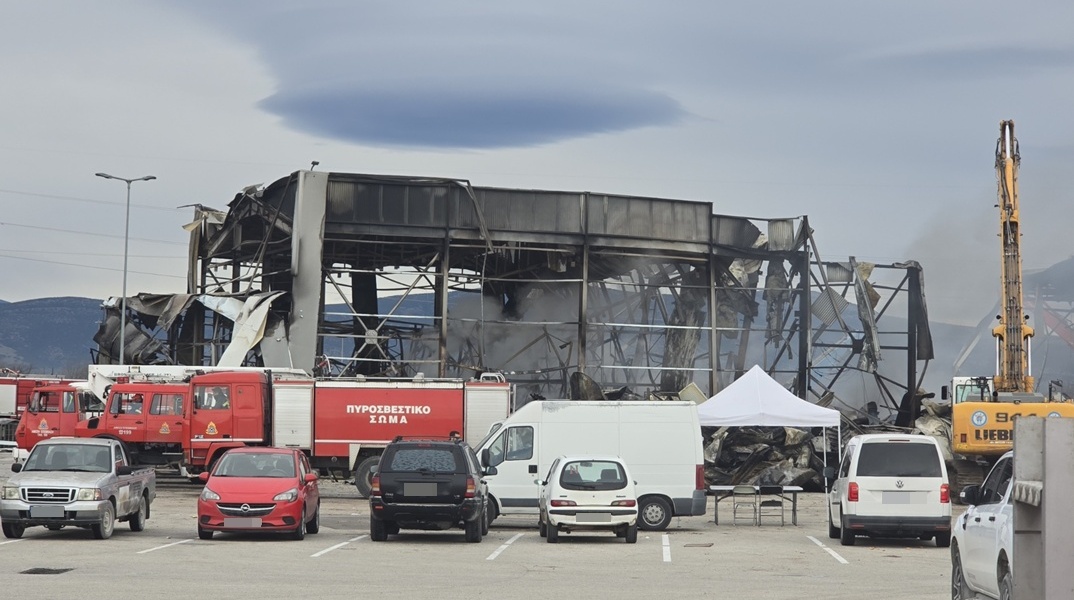 Εικόνα από τις εγκαταστάσεις της μπισκοτοβιομηχανίας Βιολάντα
