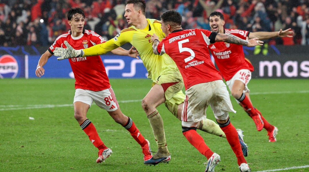 Ασύλληπτα πράγματα στη Λισαβόνα - Ο τερματοφύλακας της Μπενφίκα την έστειλε στα playoffs του Champions League στο 90+8' - Το γκολ του που κάνει τον γύρο του διαδικτύου