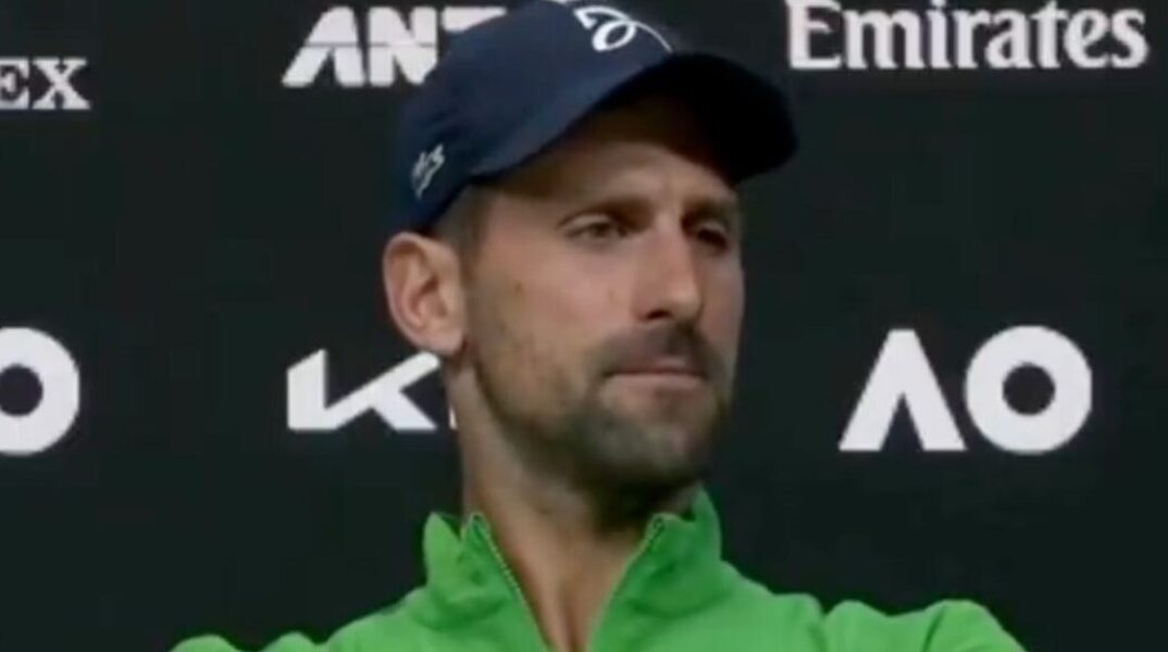 Τζόκοβιτς: Εκνευρίστηκε με ερώτηση δημοσιογράφου, χαρακτηρίζοντάς την «ασεβή»