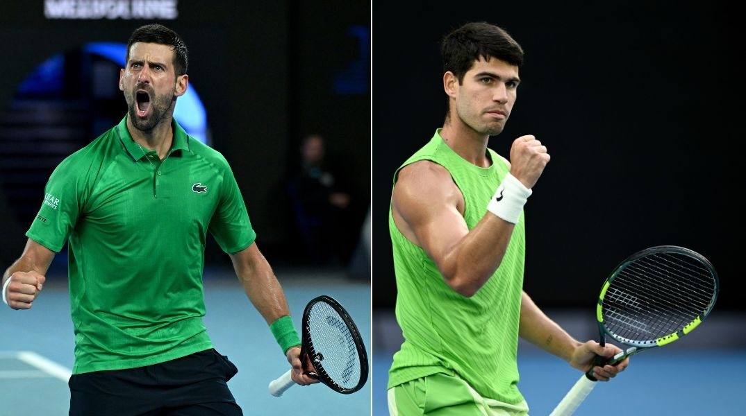 Νόβακ Τζόκοβιτς και Κάρλς Αλκαράθ δίνουν ραντεβού στον τελικό του Australian Open μετά από συγκλονιστικούς ημιτελικούς των πέντε σετ κόντρα σε Σίνερ και Ζβέρεφ