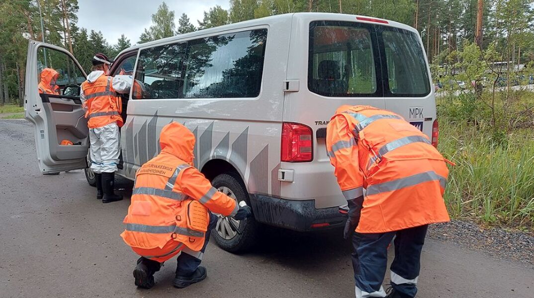 Μέτρηση ραδιενέργειας από την Φινλανδική αρχή STUK