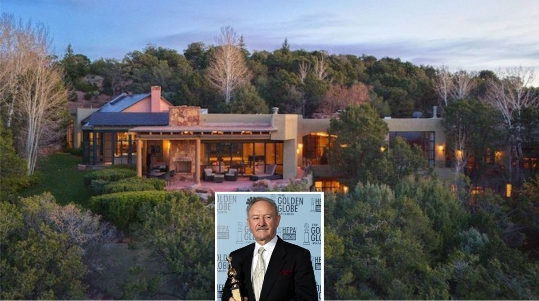 Η έπαυλη του Τζιν Χάκμαν στο Νέο Μεξικό πωλήθηκε έναντι 6 εκατ. δολαρίων - Το ακίνητο βγήκε στην αγορά μετά τον θάνατο του ηθοποιού και της συζύγου του το 2025.