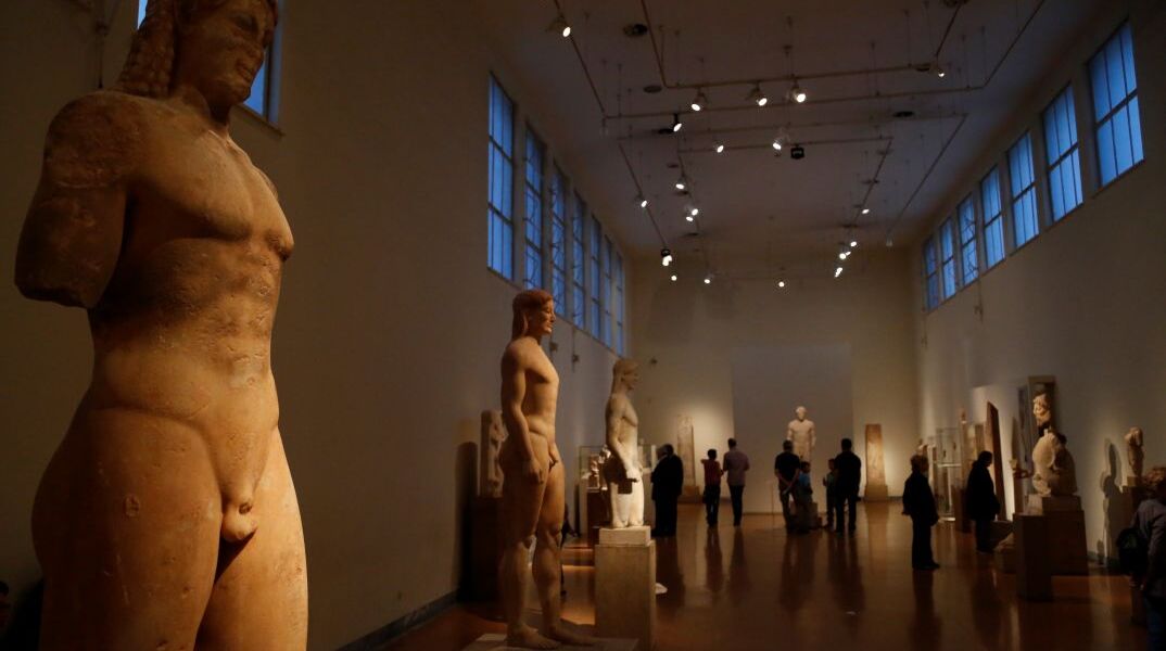 Εσωτερικό του Αρχαιολογικού Μουσείου της Αθήνας