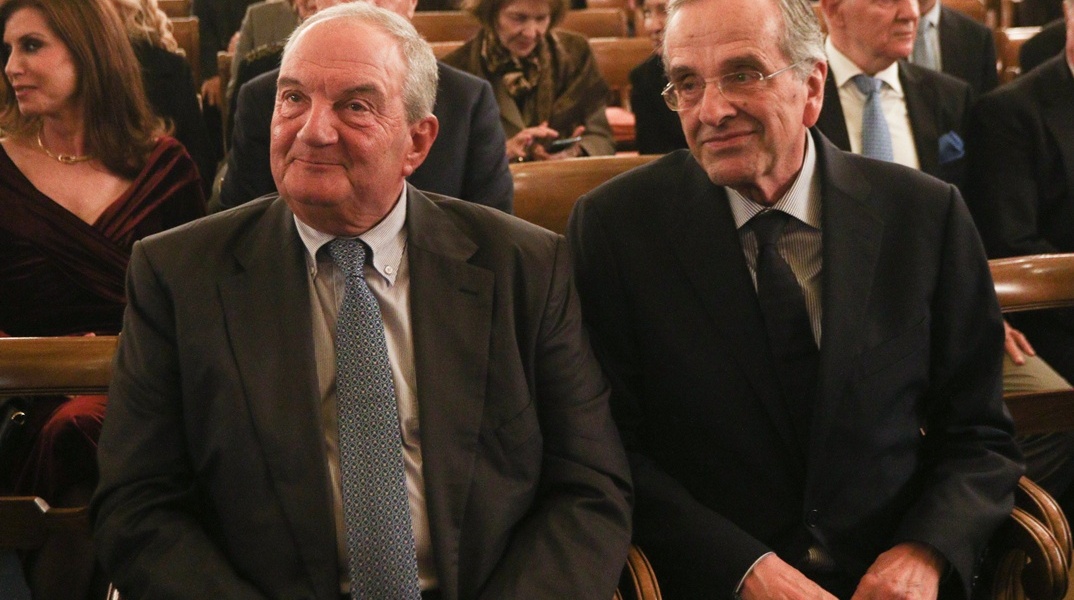 Κώστας Καραμανλής και Αντώνης Σαμαράς