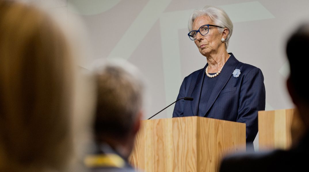 Η πρόεδρος της ΕΚΤ, Κριστίν Λαγκάρντ