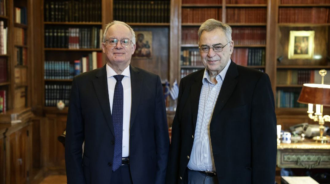 Ο Πρόεδρος της Δημοκρατίας Κωνσταντίνος Τασούλας συναντήθηκε με τον Νίκο Χριστοδουλάκη - Συζήτησαν για τις τρέχουσες πολιτικές και οικονομικές εξελίξεις 