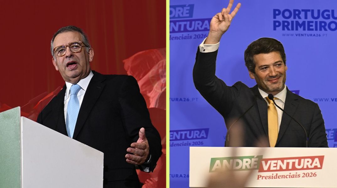 Οι δύο αντίπαλοι φιναλίστ στον δεύτερο γύρο των Προεδρικών Εκλογών στην Πορτογαλία, Σεγκούρο και Βεντούρα