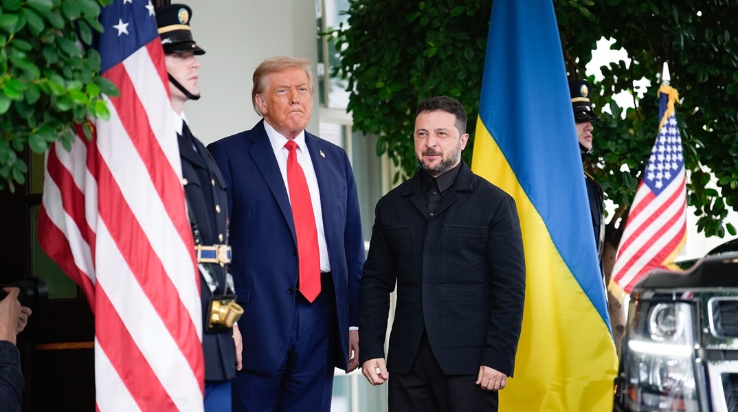 Ντόναλντ Τραμπ και Βολοντίμιρ Ζελένσκι