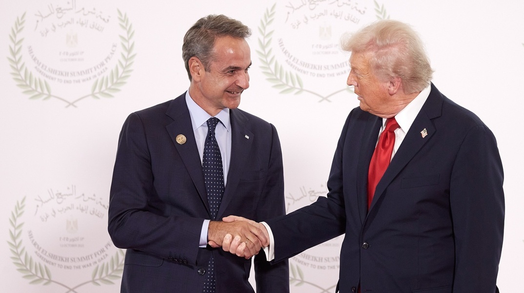 Κυριάκος Μητσοτάκης και Ντόναλντ Τραμπ