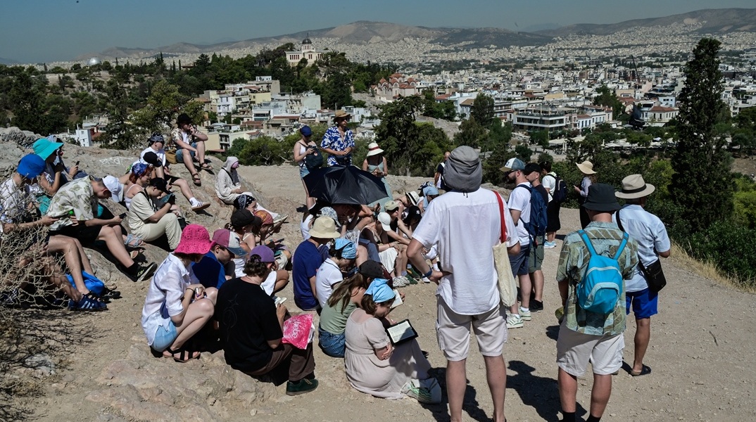 Τουρίστες στην Αθήνα