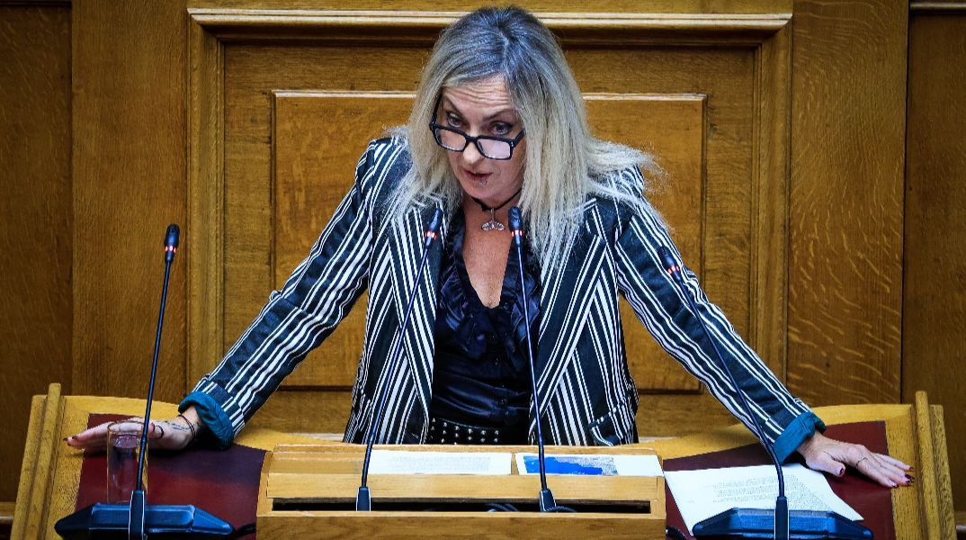 H κοινοβουλευτική εκπρόσωπος της Πλεύσης Ελευθερίας, Τζώρτζια Κεφαλά 