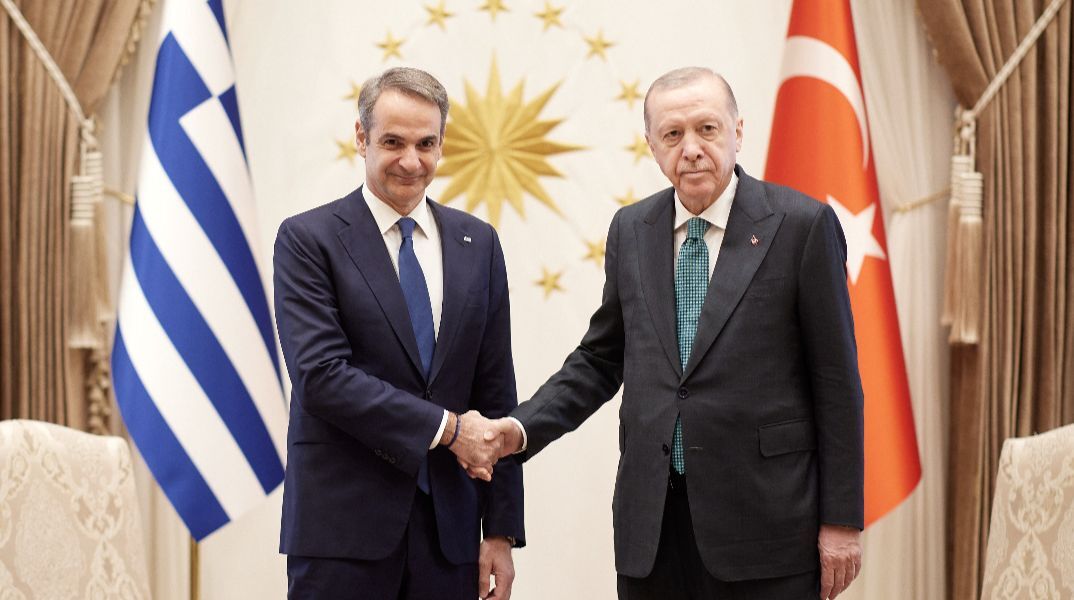 Κυριάκου Μητσοτάκη - Ρετζέπ Ταγίπ Ερντογάν