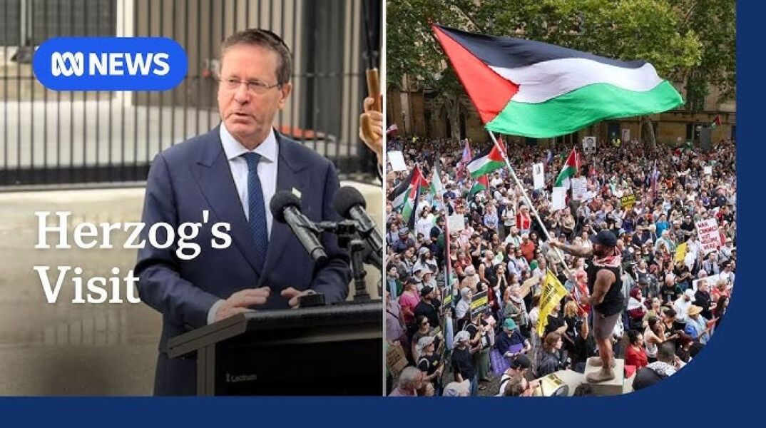 O πρόεδρος του Ισραήλ, Ισαάκ Χέρτζογκ