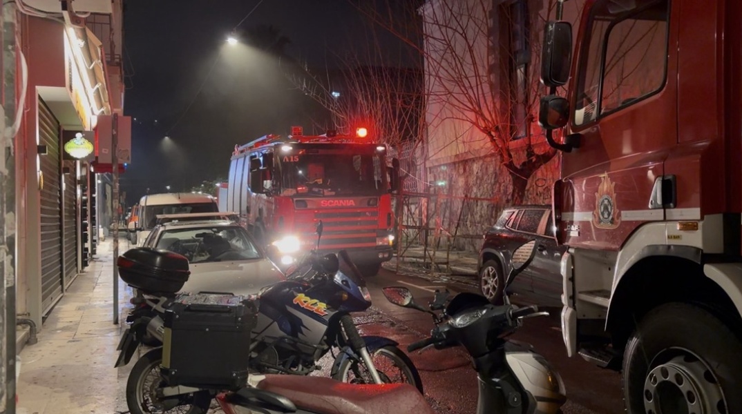 Φωτιά στο υπόγειο του Αιγινήτειου Νοσοκομείου 