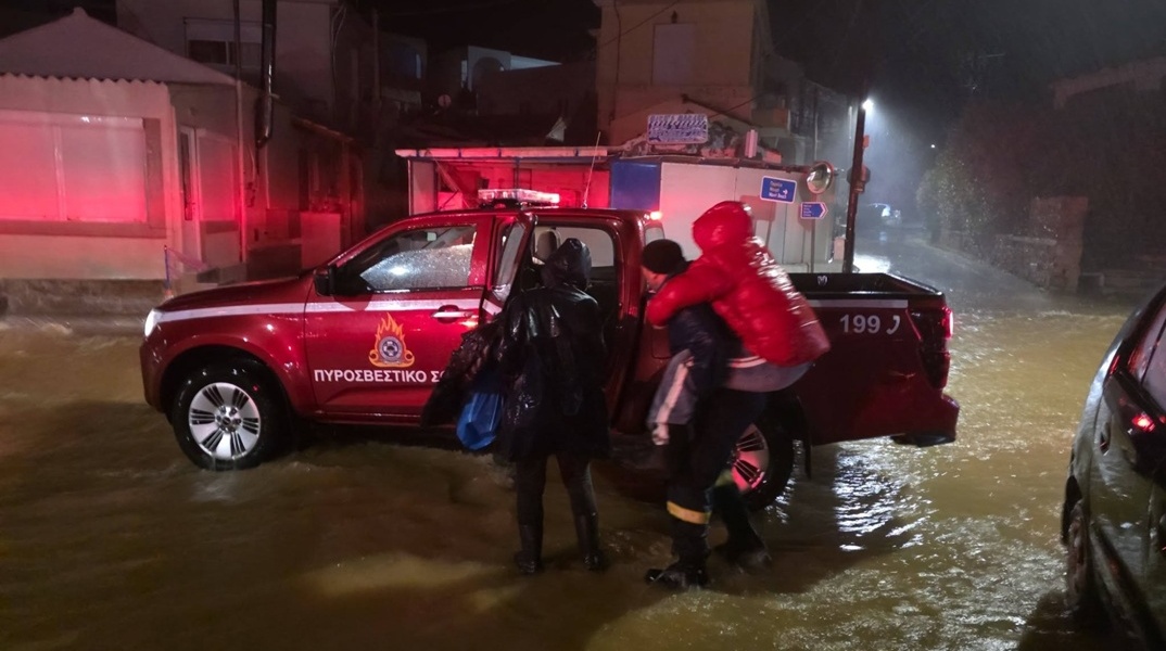 Κακοκαιρία στη Χίο