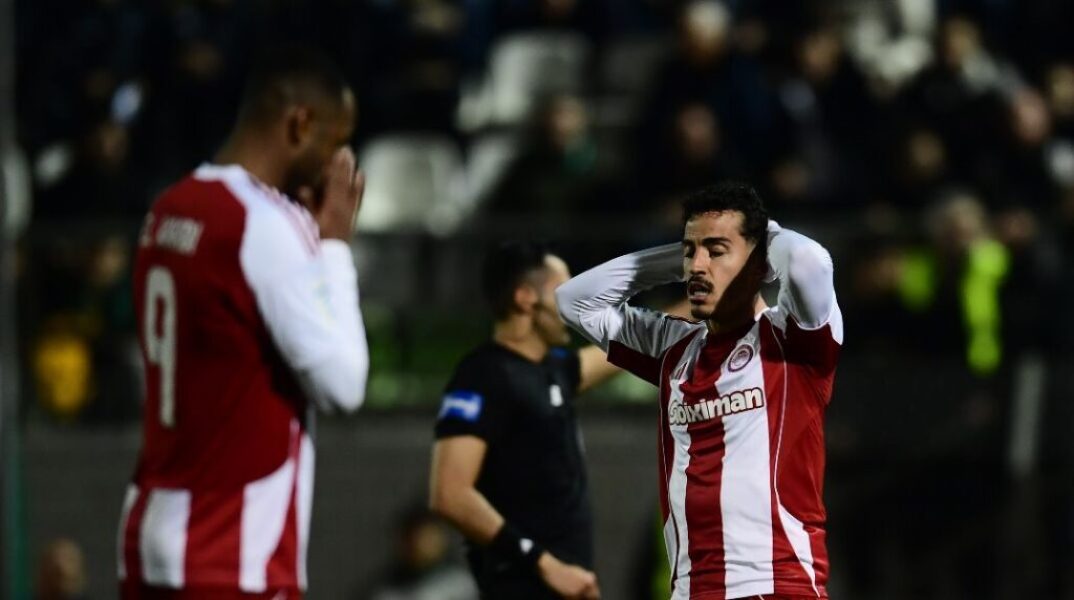 Λεβαδειακός-Ολυμπιακός 0-0: «Μπλόκο» από τους εξαιρετικούς Βοιωτούς των 10 παικτών