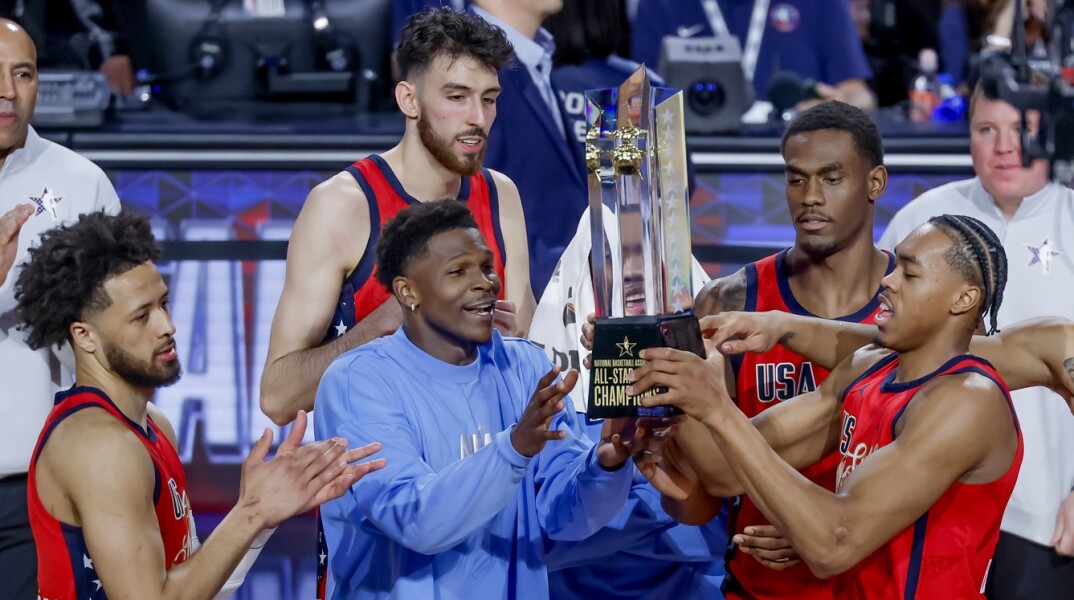 All Star Game 2026: H Team Stars κατέκτησε το τρόπαιο – MVP ο Άντονι Έντουαρντς