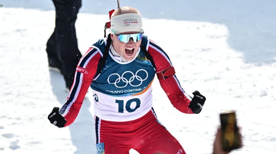 Χειμερινοί Ολυμπιακοί Αγώνες: Η Νορβηγία κατέρριψε το ρεκόρ χρυσών μεταλλίων με 17 πρωτιές στο Μιλάνο-Κορτίνα, μετά τον θρίαμβο του Ντάλε‑Σκέβνταλ στο δίαθλο