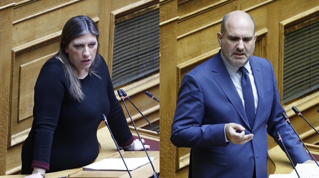 Ζωή Κωνσταντοπούλου και Δημήτρης Μαρκόπουλος