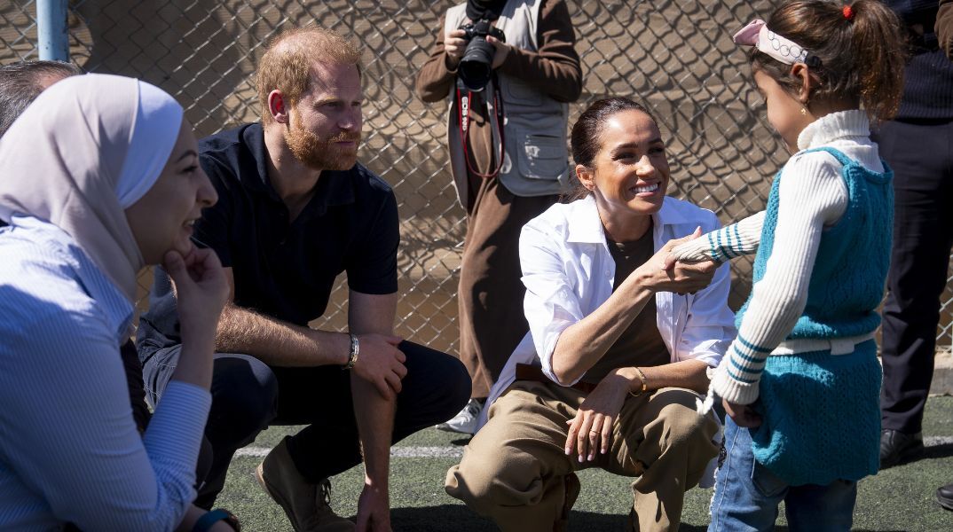 Ο πρίγκιπας Χάρι και η Μέγκαν Μαρκλ επισκέπτονται την Ιορδανία - Στο επίκεντρο η στήριξη παιδιών από τη Γάζα και την Ουκρανία