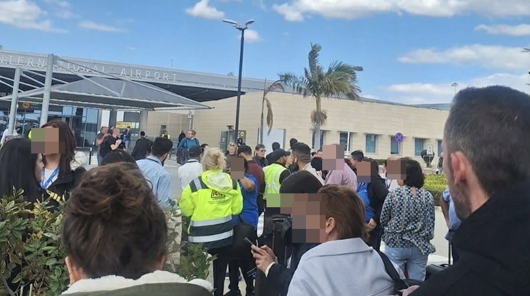 Εκκενώνονται το αεροδρόμιο της Πάφου