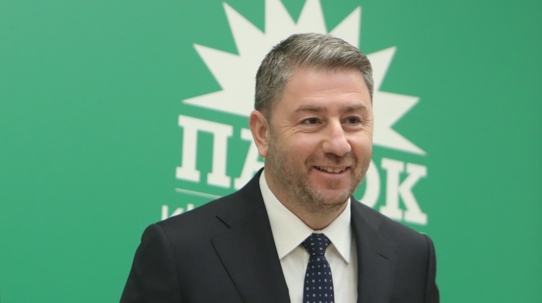 Ο πρόεδρος του ΠΑΣΟΚ, Νίκος Ανδρουλάκης