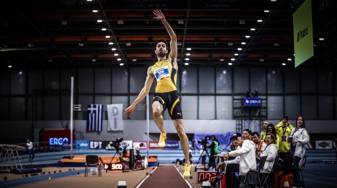 Πρωταθλητής Ελλάδας με… παγκόσμιο άλμα ο Μίλτος Τεντόγλου!