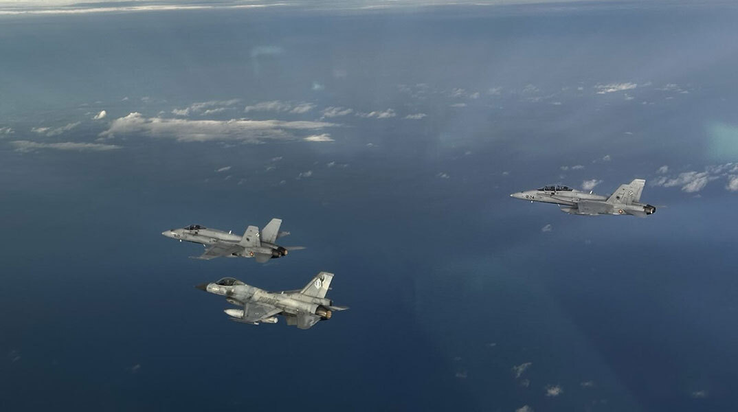 Αεροσκάφη F-16  © ΓΡ. ΤΥΠΟΥ ΓΕΑ/EUROKINISSI