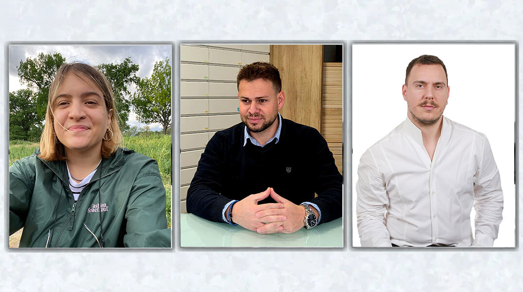 Ραφαέλα Σταματάκη, Γιώργος Νταής, Γιώργος Χαριτάτος