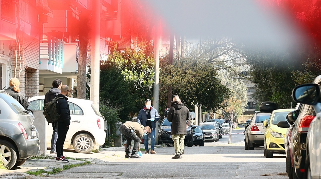 Το σημείο της δολοφονίας του 20χρονου στη Θεσσαλονίκη
