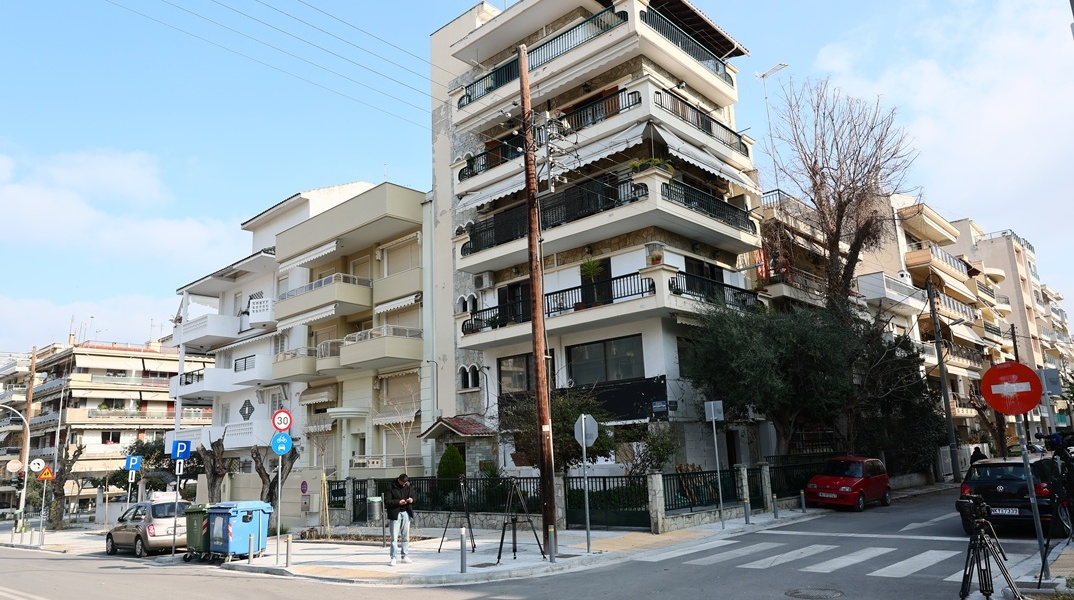 Το σημείο της δολοφονίας του 20χρονου στη Θεσσαλονίκη