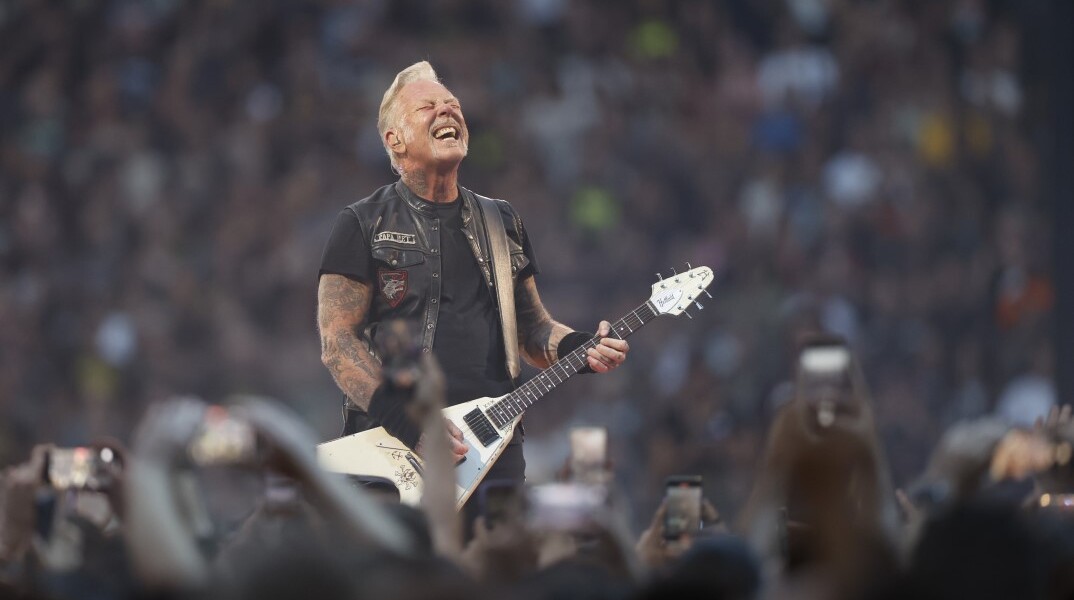 Τζέιμς Χέτφιλντ, τραγουδιστής και κιθαρίστας Metallica