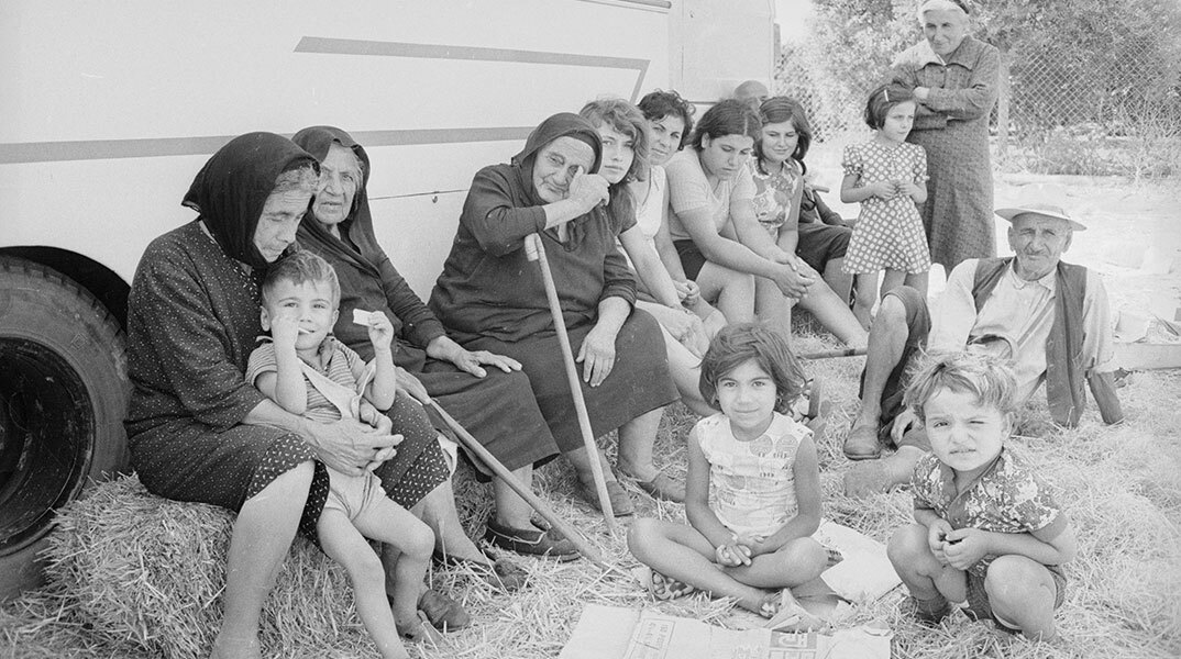 Πρόσφυγες, Κύπρος, 16 Αυγούστου 1974 © Reg Lancaster/Express/Getty Images