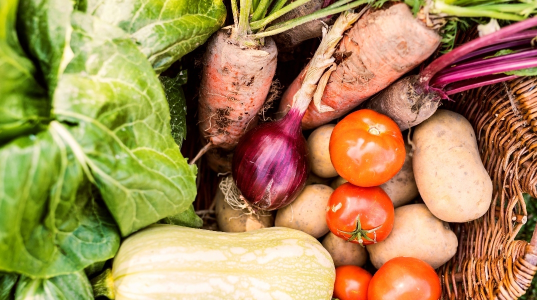 Τα λαχανικά όλα μαζί είναι καλά μόνο για τις φωτογραφίσεις...