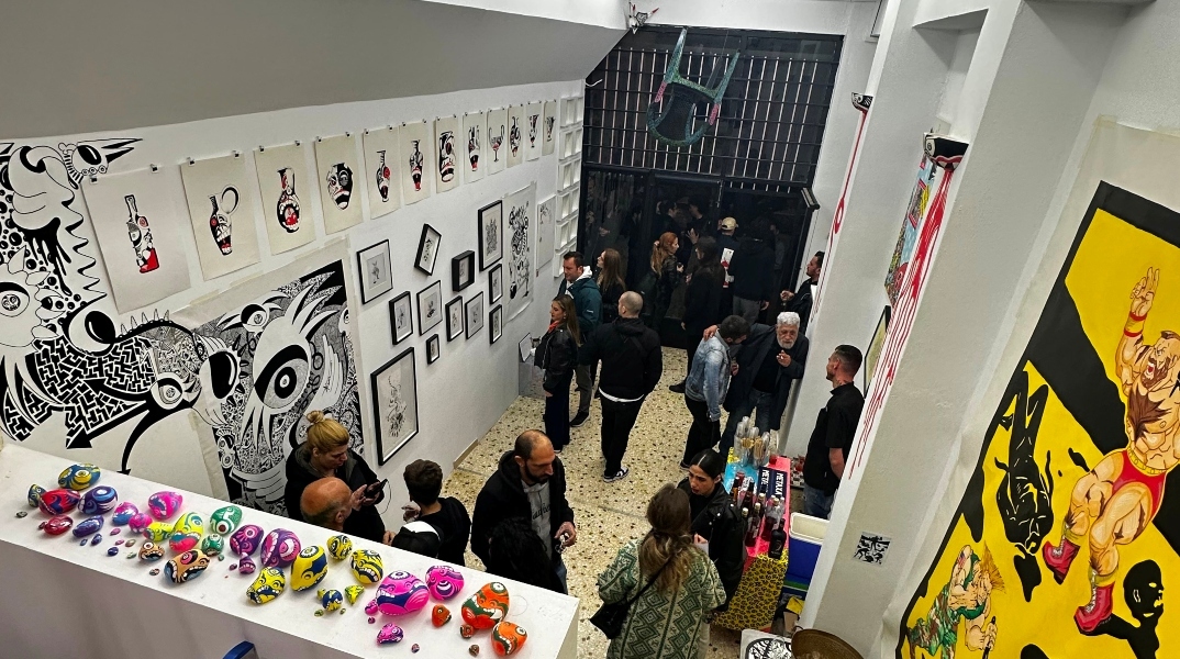 Open Studio από τον ζωγράφο Γιώργο Τζινούδη, 4-5 Απριλίου, στο Κουκάκι, στο The Shot Space