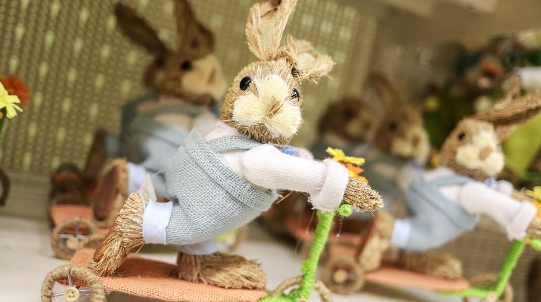 Διακοσμητικά λαγουδάκια για το Πάσχα 2026
