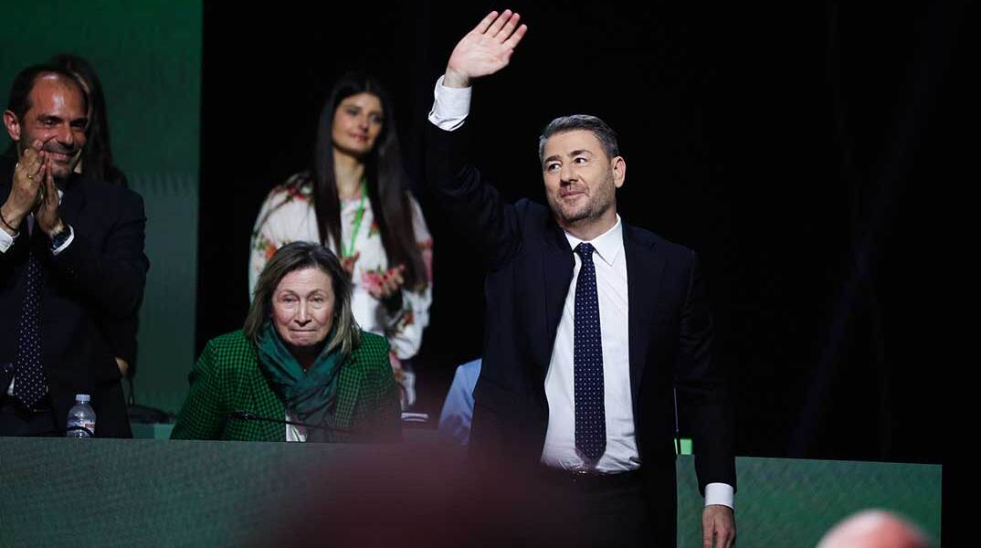 Ο Νίκος Ανδρουλάκης στο συνέδριο του ΠΑΣΟΚ