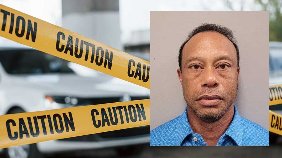 Η φωτογραφία της αστυνομίας με τον Τάιγκερ Γουντς μετά τη σύλληψή του για τροχαίο