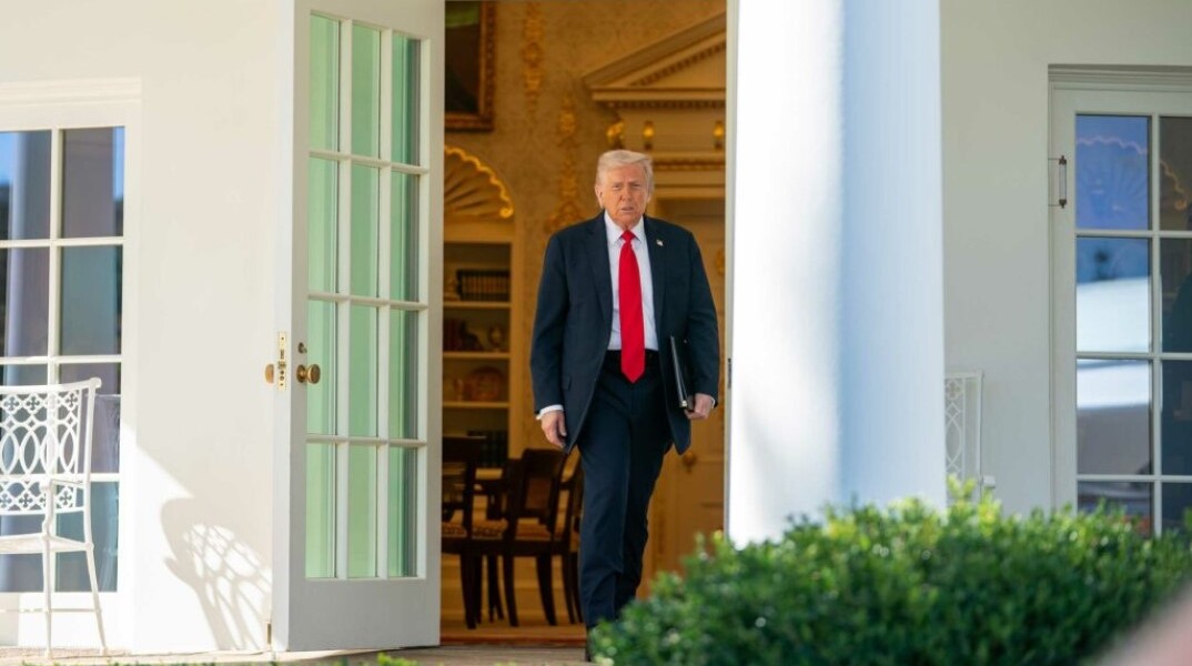 Ο Ντόναλντ Τραμπ στον Λευκό Οίκο