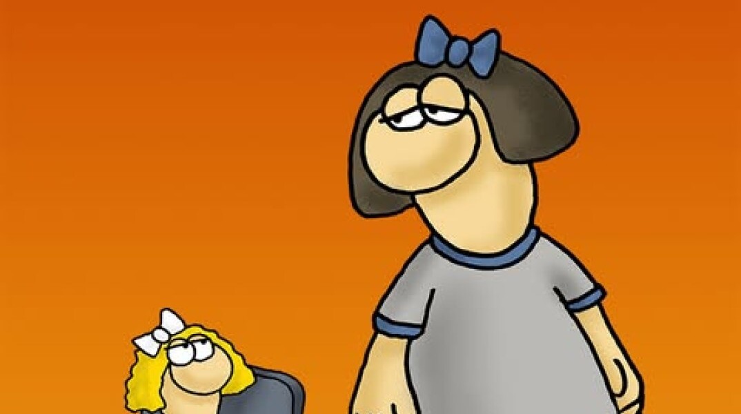 Το σκίτσο του Αρκά για τη Μεγάλη Δευτέρα