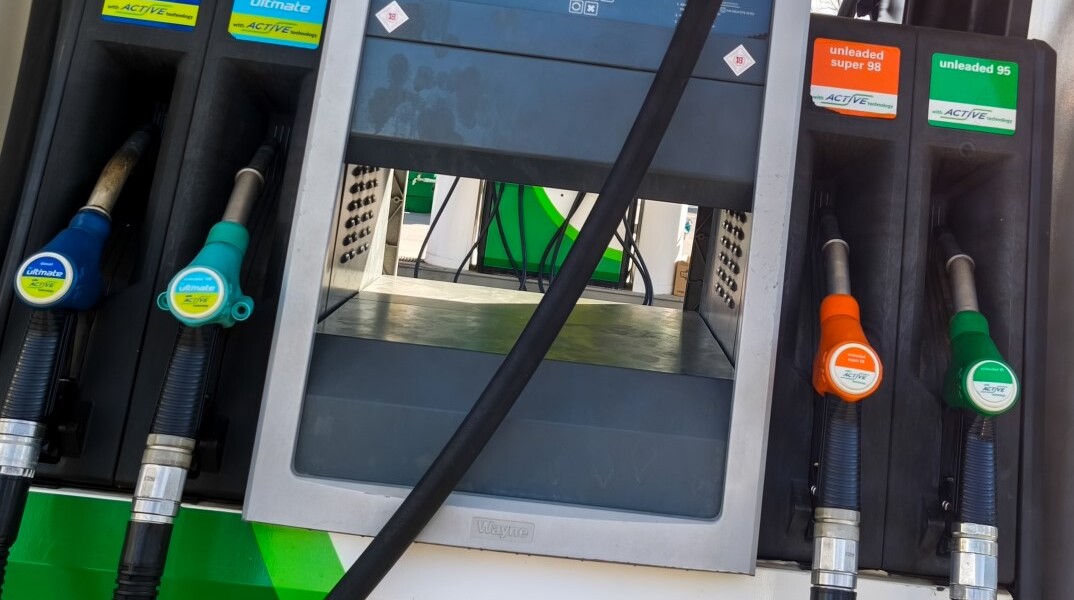 Αντλία καυσίμων σε βενζινάδικο