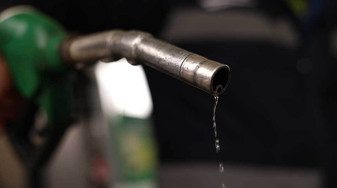 Αντλία βενζίνης σε πρατήριο υγρών καυσίμων