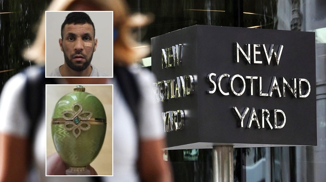 Φυλάκιση σε άνδρα που έκλεψε αυγό Φαμπερζέ 2,2 εκατ. λιρών από παμπ στο Λονδίνο - Ο δράστης έδωσε τα κλοπιμαία για ναρκωτικά χωρίς να ξέρει την αξία τους.