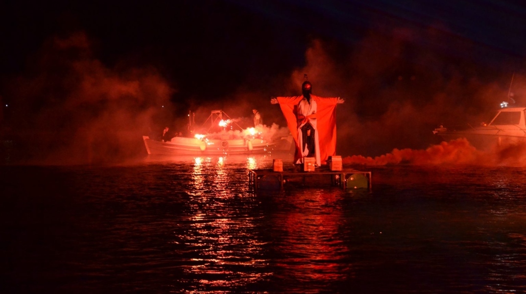 Το κάψιμο του Ιούδα στην Ερμιόνη