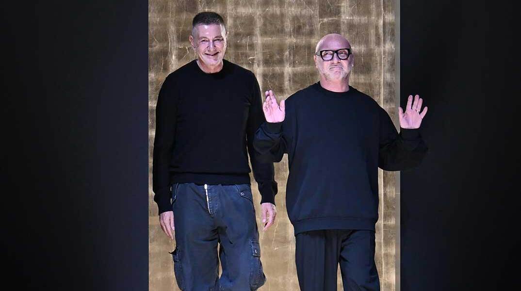 Στέφανο Γκαμπάνα και Ντομένικο Ντόλτσε σε επίδειξη μόδας