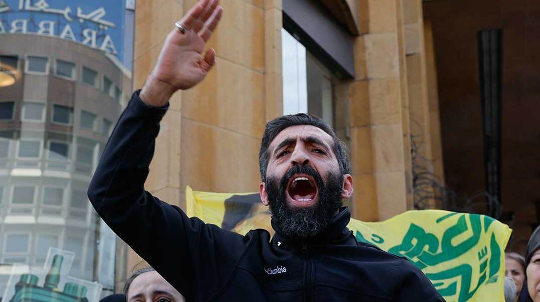 Υποστηρικτής της Χεζμπολάχ στην πρωτεύουσα του Λιβάνου, Βηρυτό