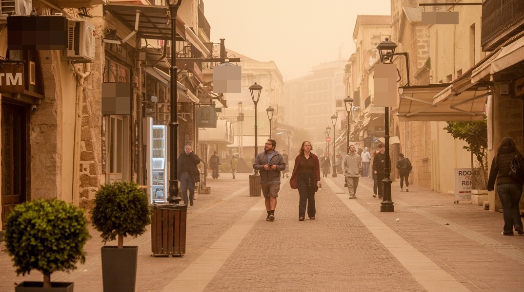 Αφρικανική σκόνη στην Κρήτη