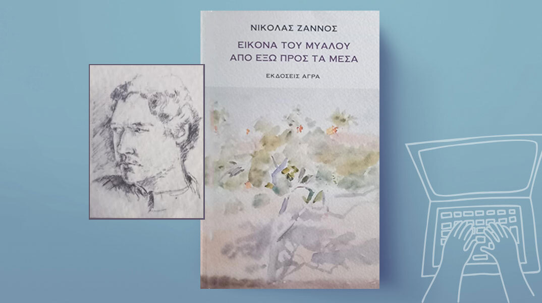 «Εικόνα του μυαλού από έξω προς τα μέσα» του Νικόλα Ζάννου, εκδόσεις Άγρα.
