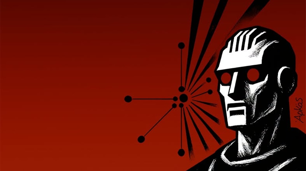 To σκίτσο του Αρκά για αυτό που κάνει την Τεχνητή Νοημοσύνη επικίνδυνη